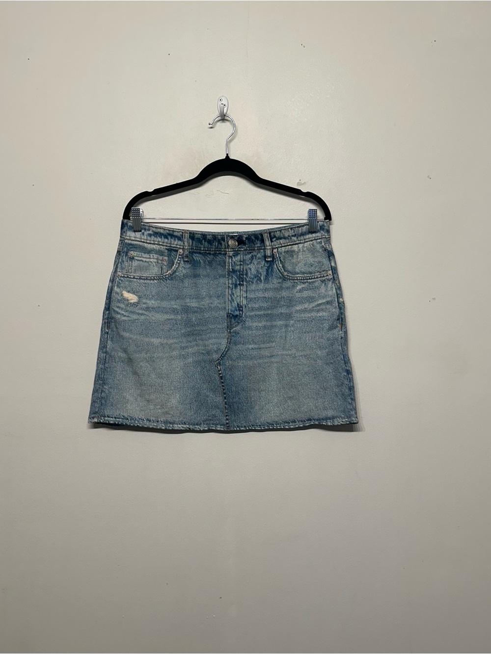 Rag & Bone Miramar Terry Mini Skirt Large
